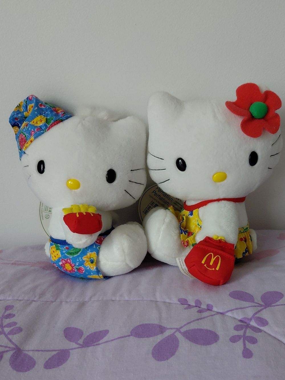 Vintage Y2K Hello Kitty McDonald’s Plush Set Dear Daniel 1999